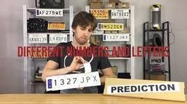 Zauberei-Magie: License Plate Prediction
