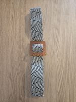 C&A Gürtel, schwarz/weiss, Gr. L-XL, neuwertig!