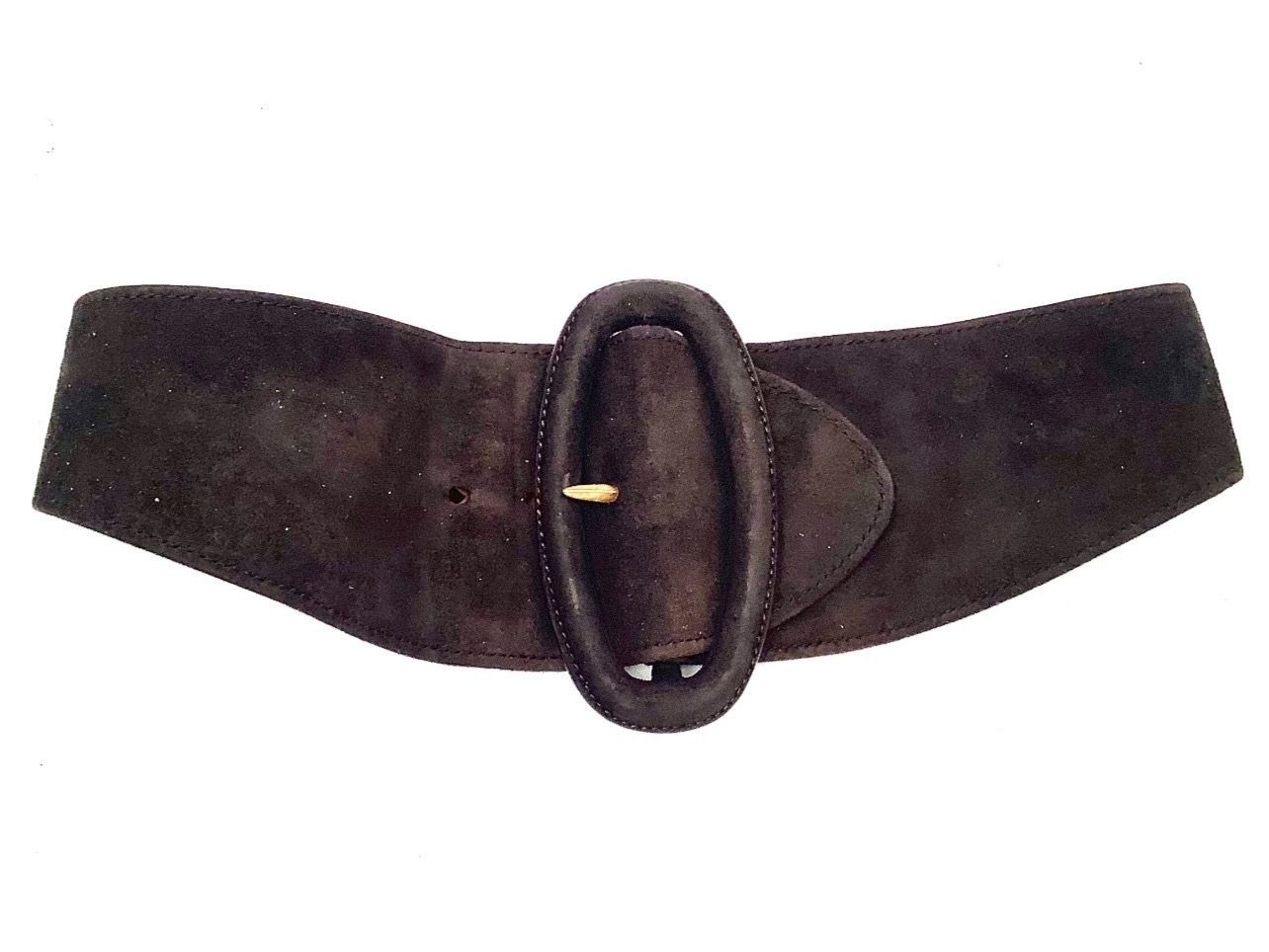 Cinture: Donna Karan Wildleder schwarz Gürtel 75 – Usato da Ennetbaden venduto da bargainhunterin 1