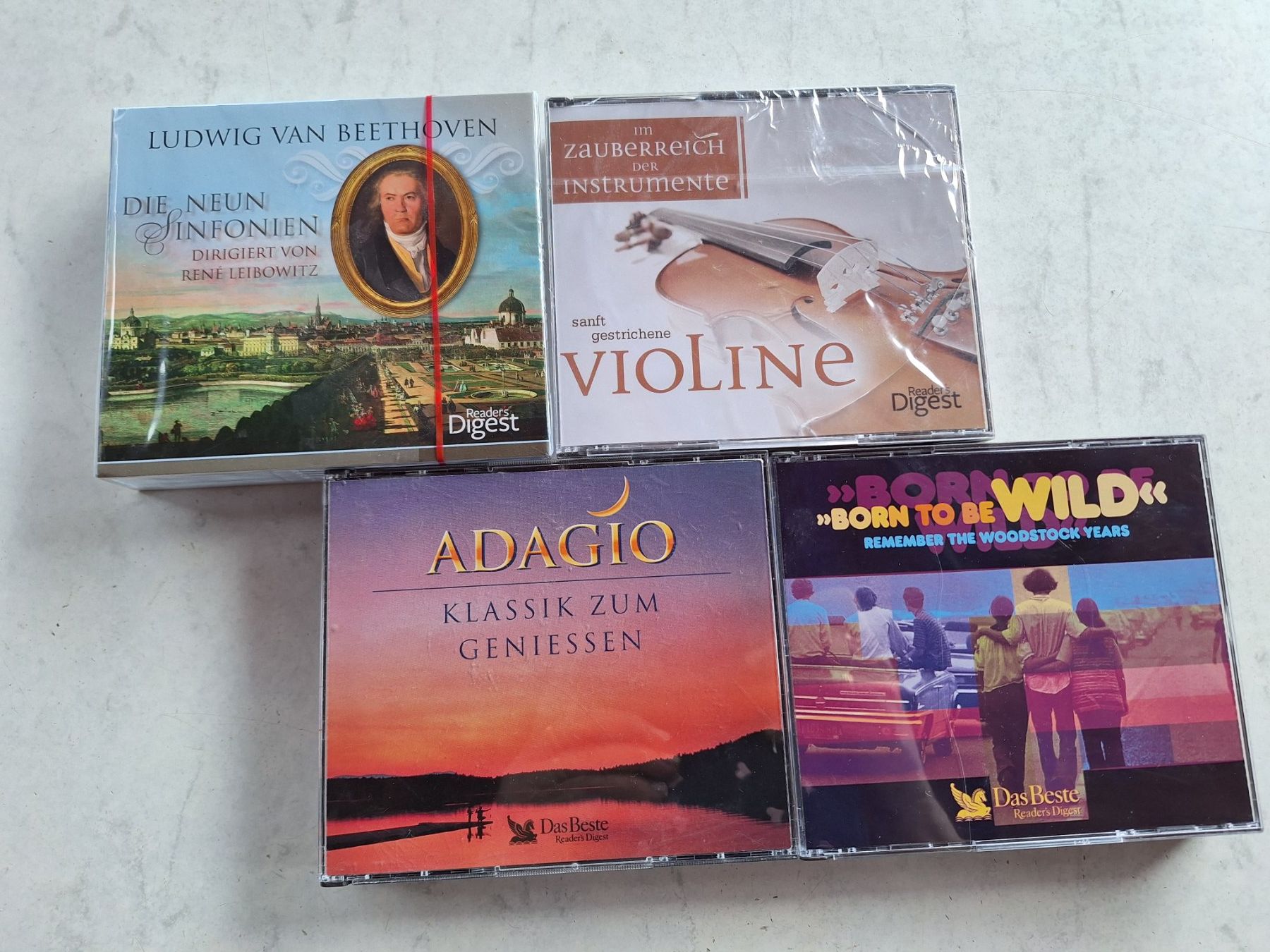 CD: 4 CD BOXS - TOTAL 17 CDS – Usato da Huttwil venduto da Kunterbuntli