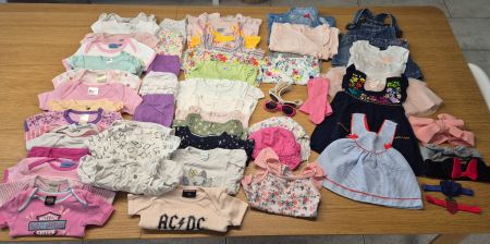 Kleider Paket Mädchen 1, 54 Teile, Sommer, Grösse 62