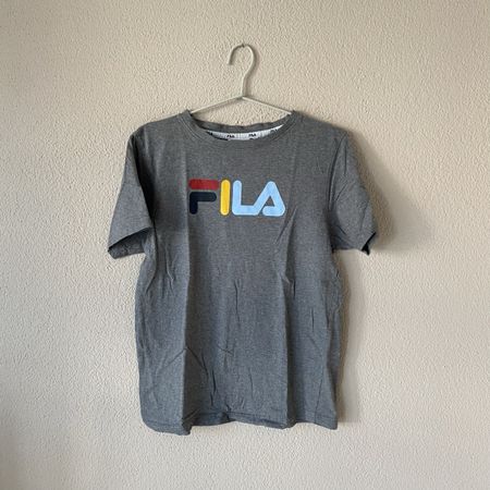 FILA T-Shirt grau, Gr. M