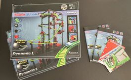 Zwei Sets: Fischertechnik 511932-Dynamic L, 7 Modelle,