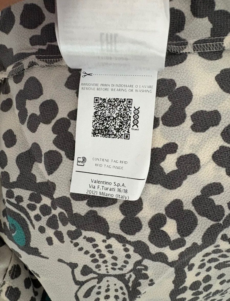 Valentino Robes: Red Valentino Leopard Print Kleid Gr. 44 – Neuf (Voir description) à Triesen par atos87 6