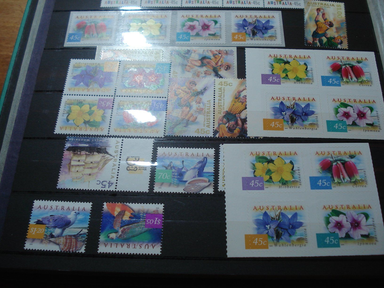 Tous les timbres: Australien Lot moderne Marken ** + o, mit Selbstklebemarken – D'occasion à Niederwil AG par morostahu 6