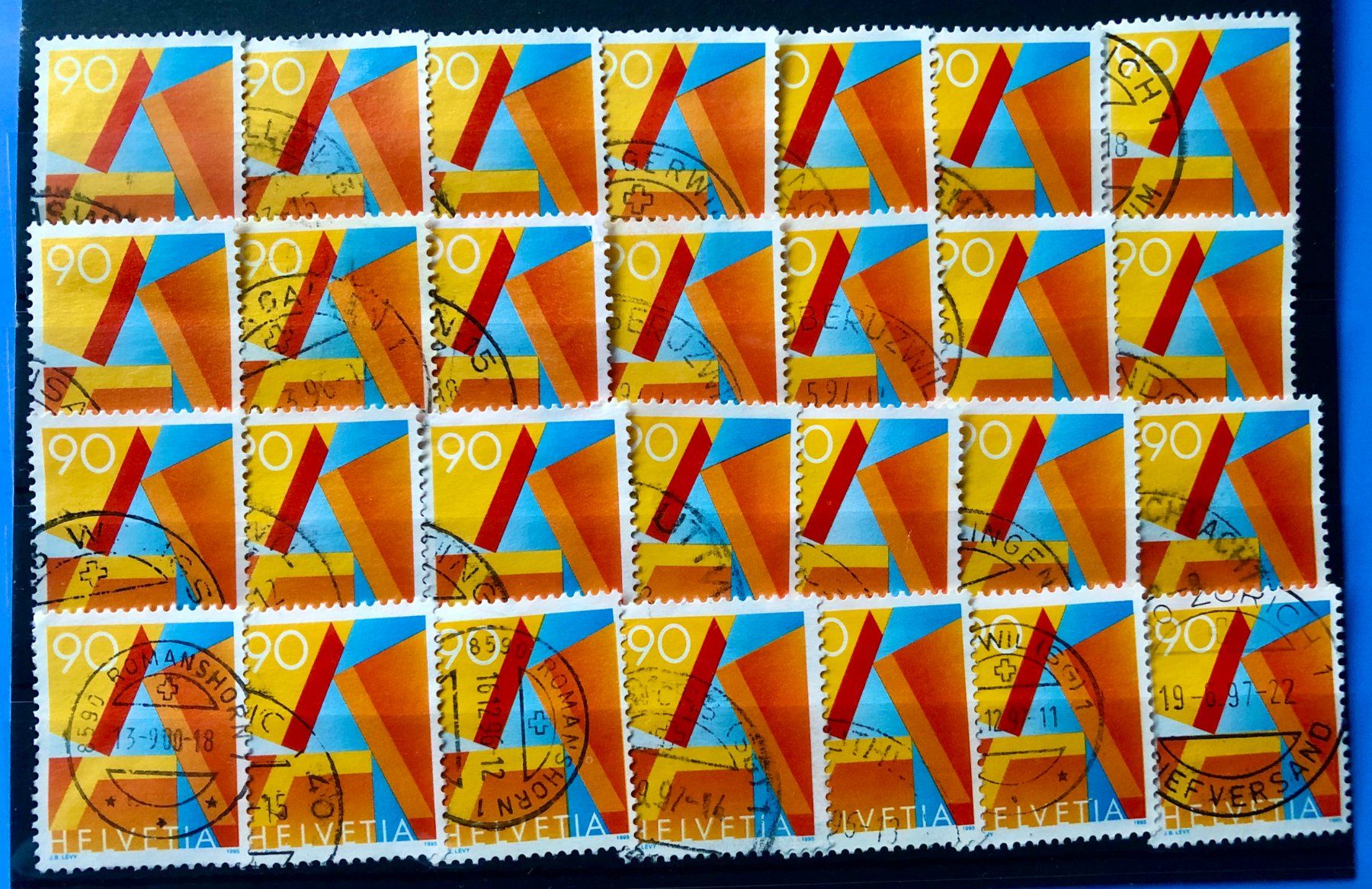 Tutti i francobolli: Nr.887 A-Post Marke Einzelausgabe mit Stempel    – Usato da Aarau venduto da Billa007
