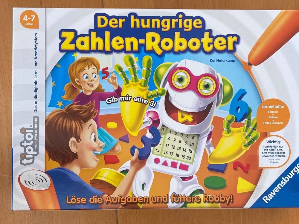 tiptoi, Der hungrige ZahlenRoboter, Ravensburger Kaufen auf Ricardo