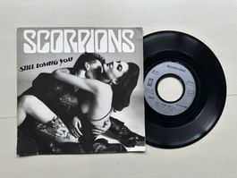 SCORPIONS tolle Single Still loving you Kult Metal France