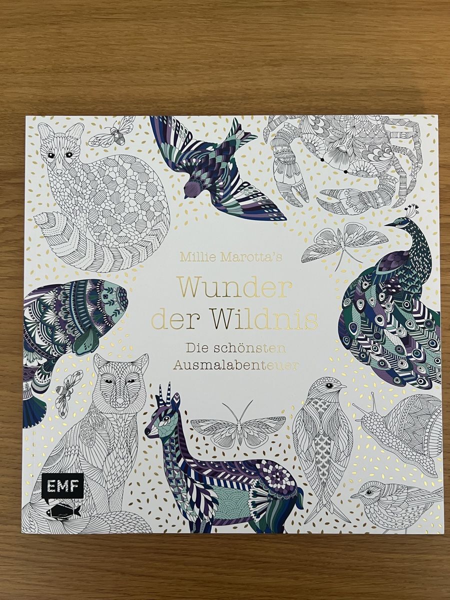 Libri: Malbuch - Millie Marotta - Wunder der Wildnis – Usato da Winterthur venduto da Wikingerlady