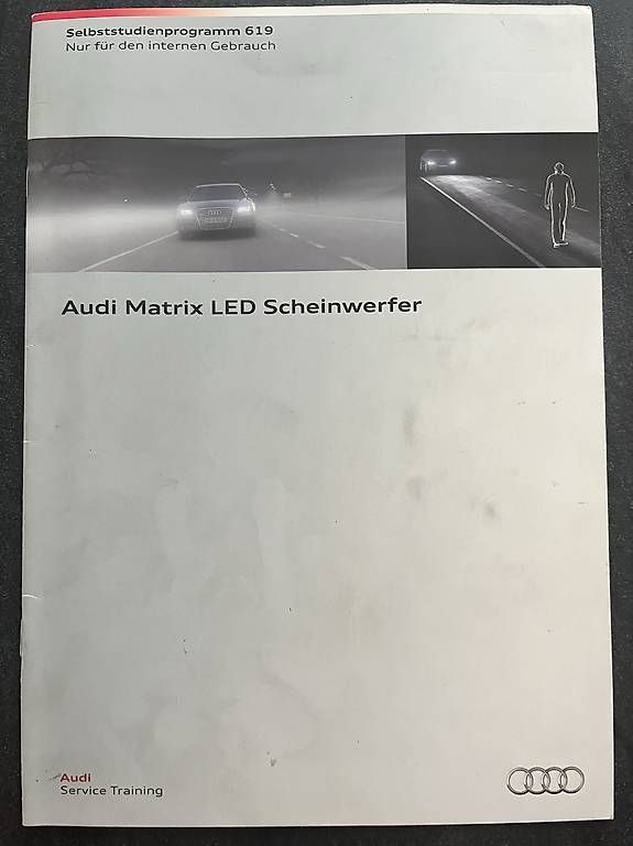 Scheinwerfer: Audi Selbststudienprogramm 619 Matrix LED Scheinwerfer  – Gebraucht aus steffisburg von geadi