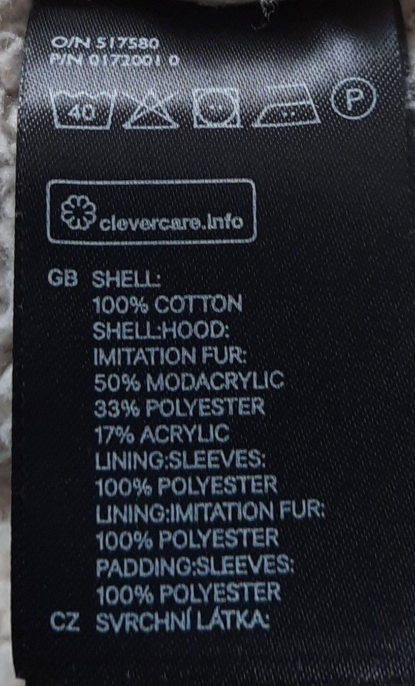 H&M Vestes: H&M Parka mit Teddyfutter Anthrazit 34 – Neuf (Voir description) à Seuzach par VT-Collections2 8