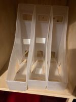 Lot de 6 classeurs Rotho gris et blancs