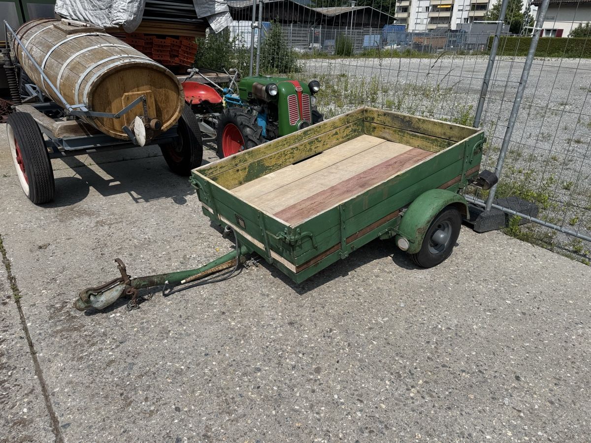 Pfander Rimorchi: Pfander Autoanhänger Oldtimer 1955 – Usato da Thusis venduto da Radkeil