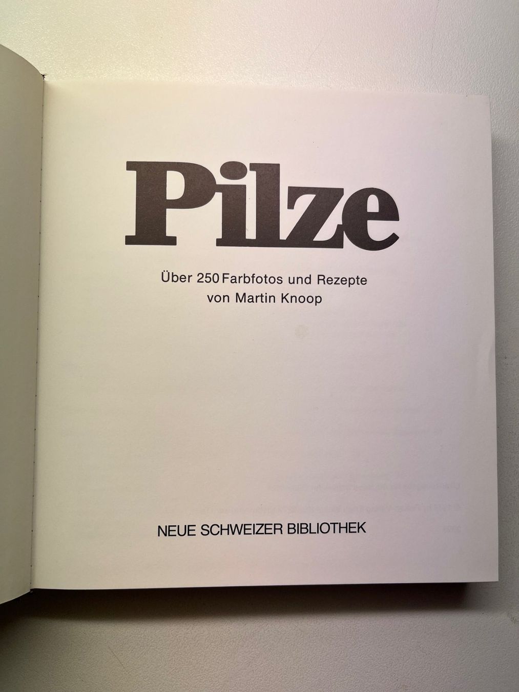 Libri: Pilze von Martin Knoop – Usato da Laufen venduto da Nuria44 2