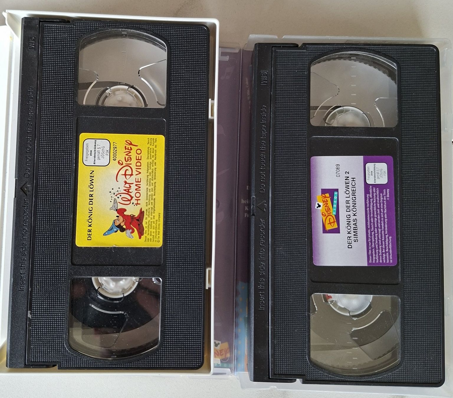 Alle VHS: VHS Disney Der König der Löwen 1 & 2 – Gebraucht aus Ziefen von MullerD 3
