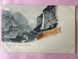 Lauterbrunnen. -  Chute du Staubbach