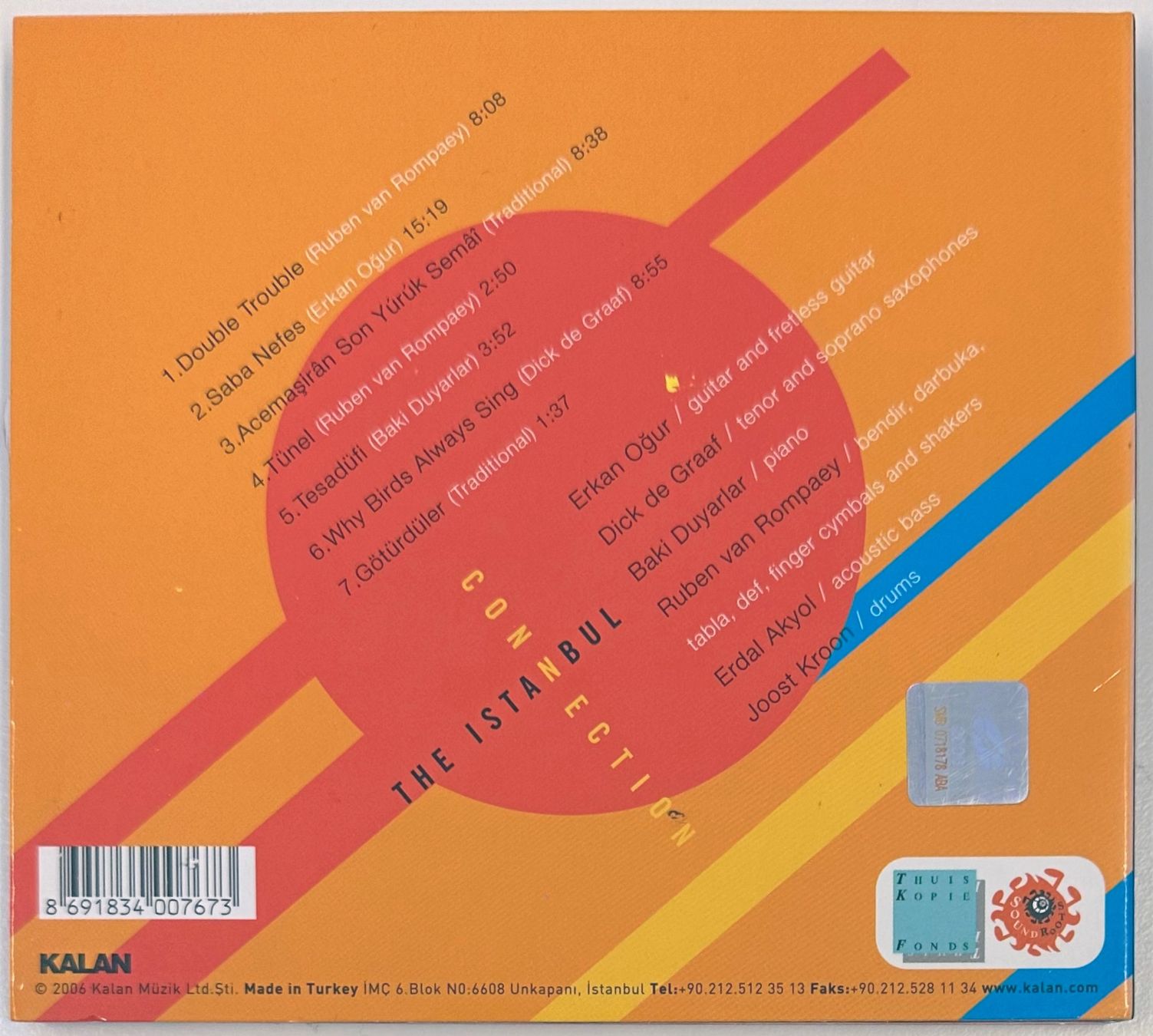CD: Erkan Oğur - The Istanbul Connection – Usato da Martigny venduto da jereq 1