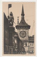 Ansichtskarte Bern Bärenbrunnen und Zeitglocke (*)