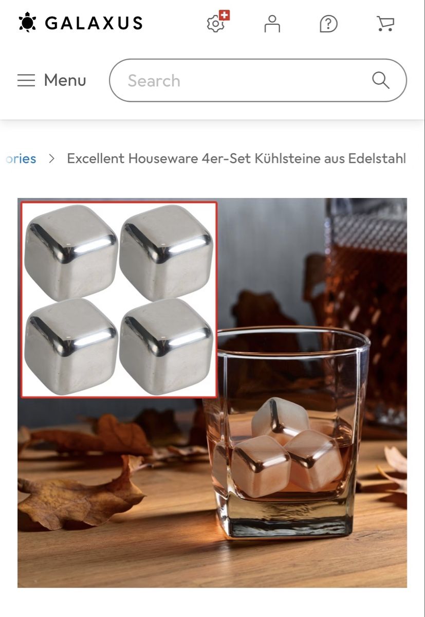 Altro: Kühlsteine aus Edelstahl – Usato da Binningen venduto da ram_glq6 2