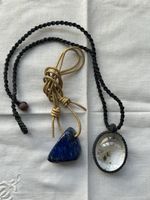 Anhänger Lapislazuli und Phantomquarz