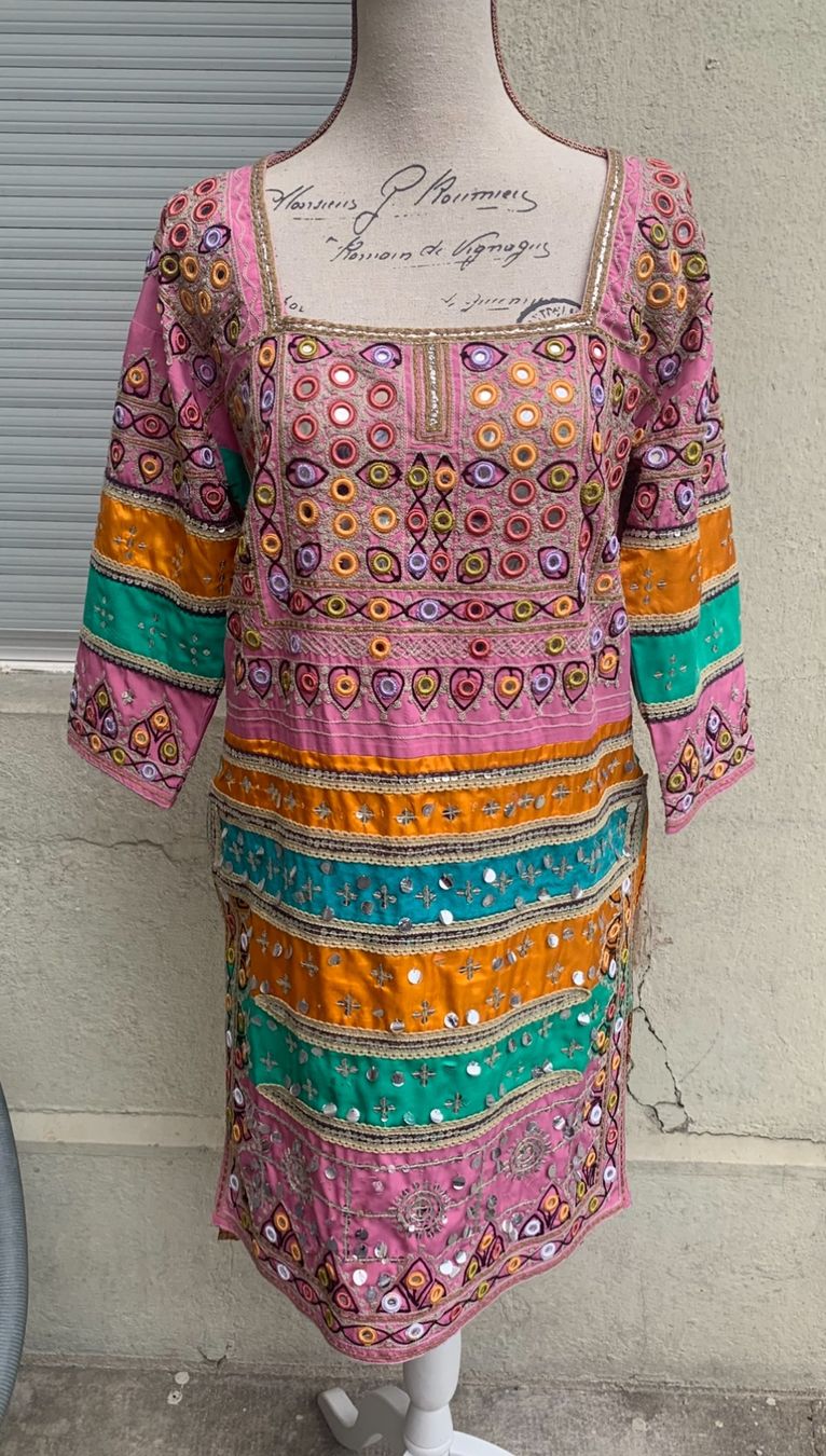 Vestiti: Splendide robe COTÉLAC inspiration ethnic Rajasthan t.M – Usato da Martigny venduto da only__you