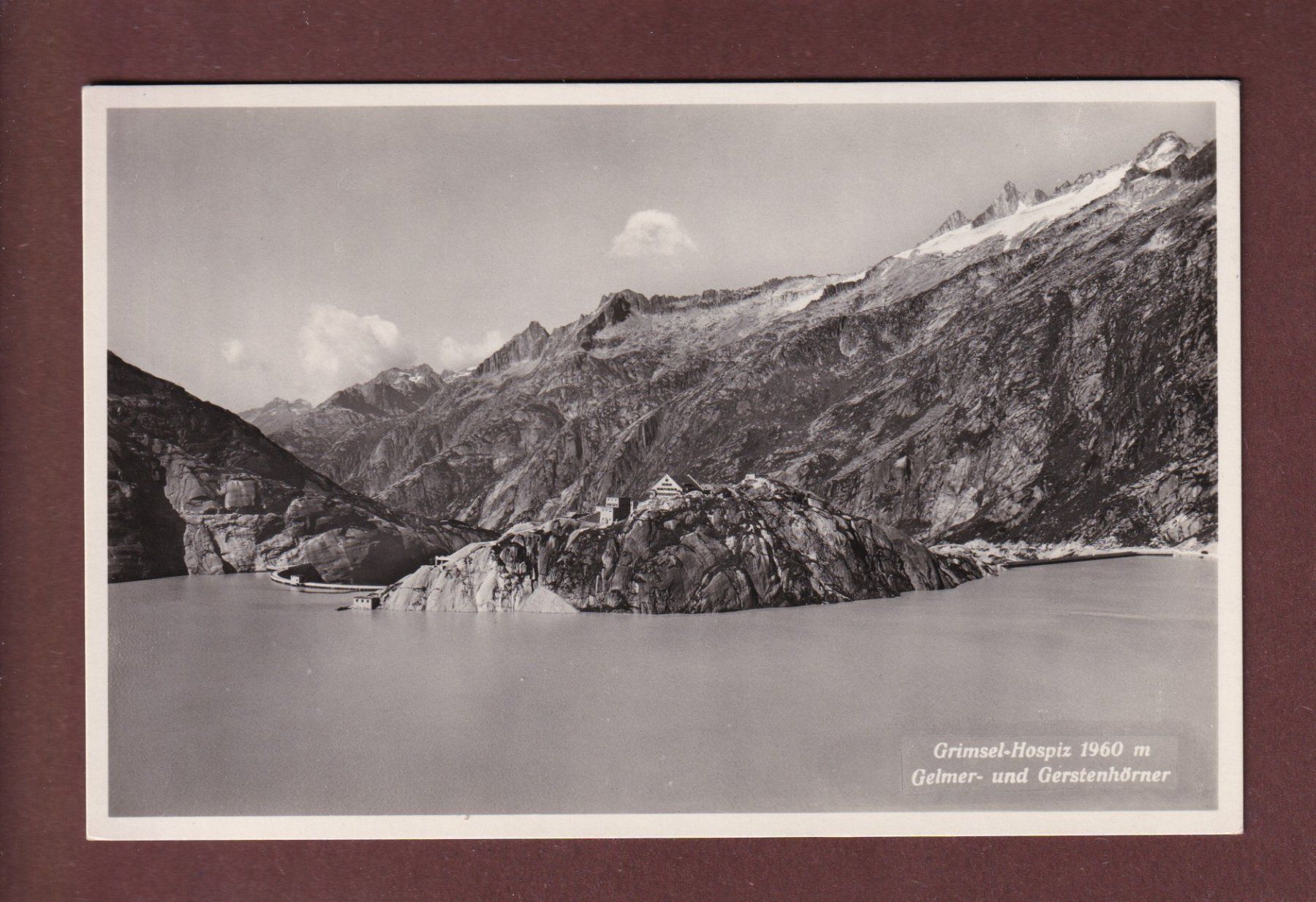 Ansichtskarten: GRIMSEL-HOSPIZ – Gebraucht aus Pully von nicecards-shop