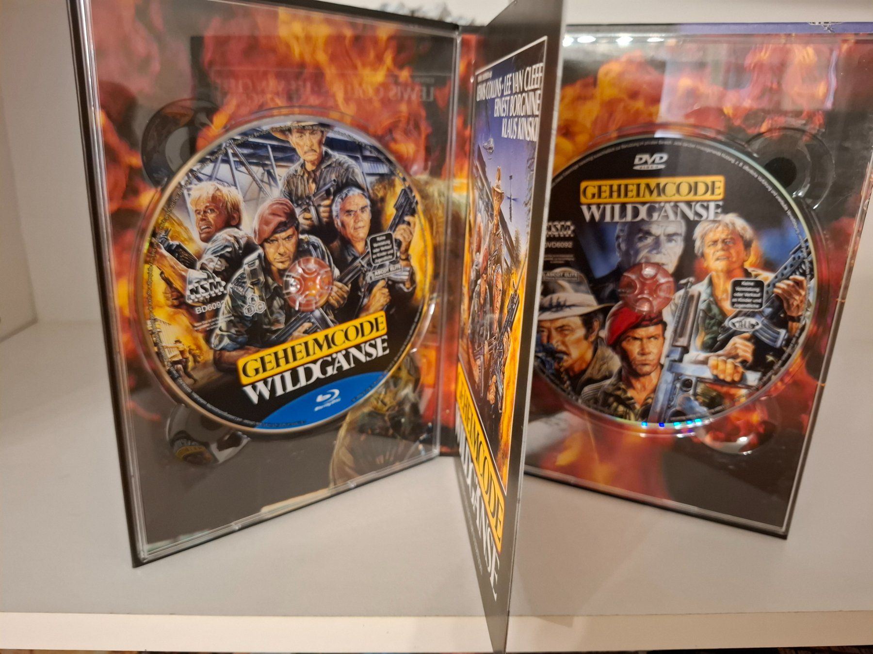 Alle DVDs: Geheimcode Wildgänse (Lim. Blu-Ray & DVD Mediabook) – Gebraucht aus Frauenfeld von Frankenstein01 2
