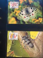 Serbien 2004 Satz WWF gefährdete Insekten Balkan MK