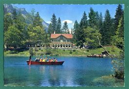 Blausee im Kandertal, belebt, ungelaufen, ca. 1956