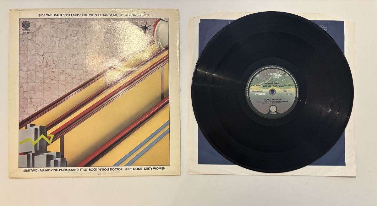 Dischi in vinile: Black Sabbath - Technical Ecstasy Heavy Metal LP 1976 – Usato da Egg b. Zürich venduto da superman1975 1