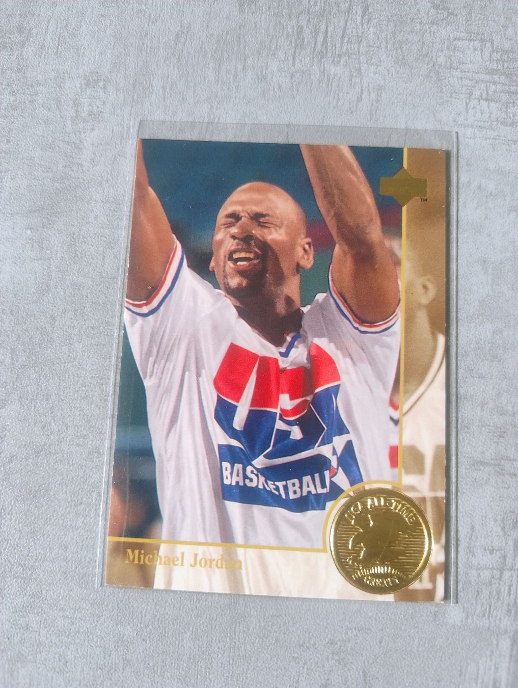 Nba Carte collezionabili: NBA 1994 Upper deck USA Michael Jordan Gold – Nuovo (secondo la descrizione) da Martigny venduto da jul_7s5x