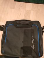 PS4 Tasche Umhängetasche schwarz blau