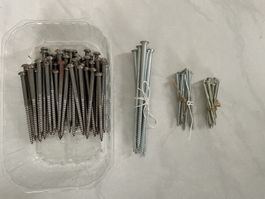 Diverse Schrauben - Ideal für Heimwerker! (1kg)