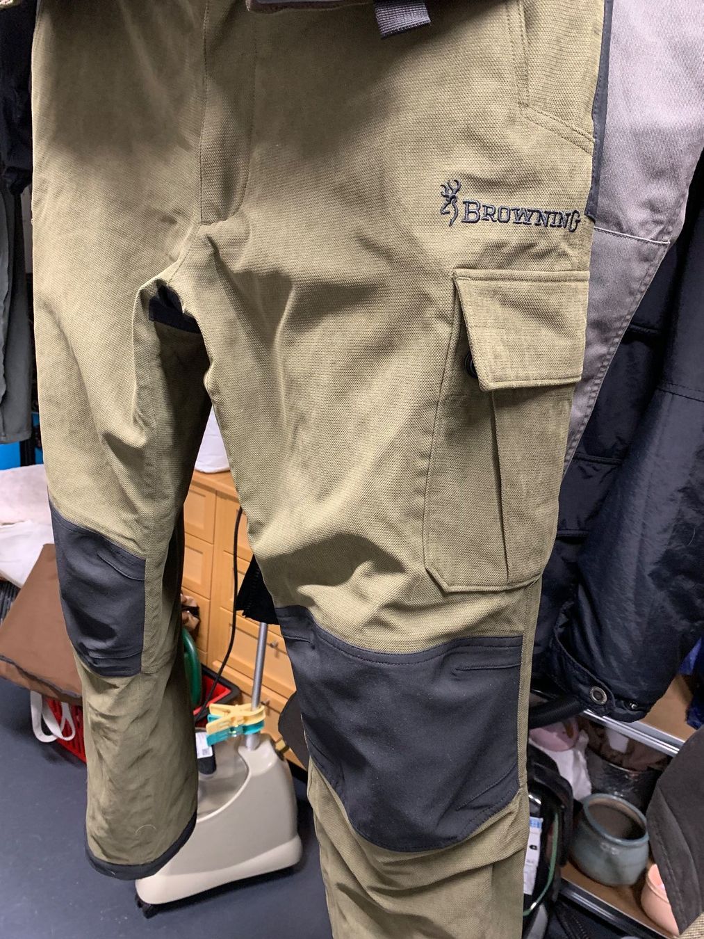 Pantaloni: Browning Prevent, Jagdhose Thermo wind/wasserdicht Gr. 46 S – Usato da Engelburg venduto da mamalanima 3