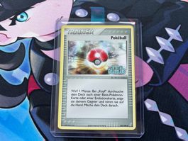 2006 POKEMON Pokéball Holo EX Crystal Guardians Stamp 82