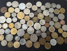Sammlung  verschiedene Münzen