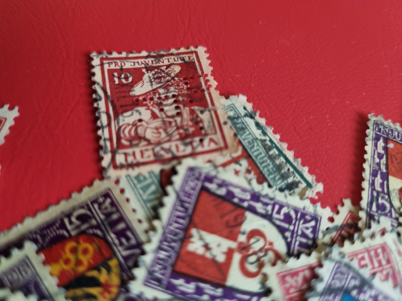 Tous les timbres: NACHLASS-POSTEN - PRO JUVENTUTE MIT BESSEREN  – D'occasion à Heimenschwand par rog_p7h9 3
