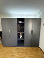 IKEA PAX Schrank dunkelgrau 250x201 cm - Profi-montiert!