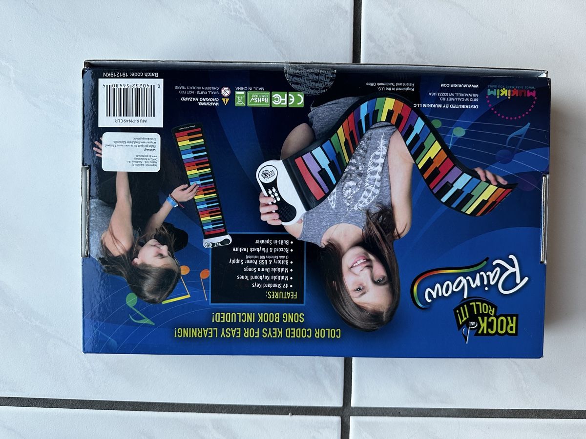 Musikinstrumente: Rollpiano Regenbogen – Gebraucht aus Forch von sv94 2