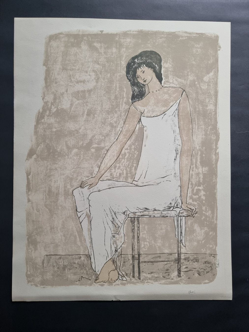 Grafiken & Lithographien: OSSI CZINNER LITHOGRAPHIE SIGNIERT – Gebraucht aus Gersau von grafik-kunst