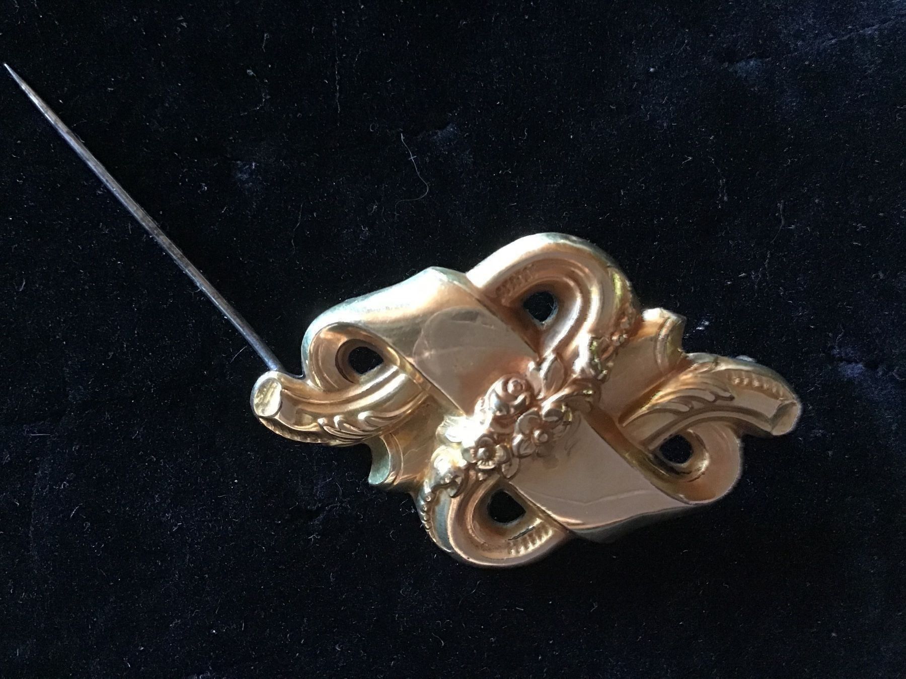 Spille & Fermagli: Antike Schaumgold Brosche – Usato da St. Gallen venduto da Goldlilly 6