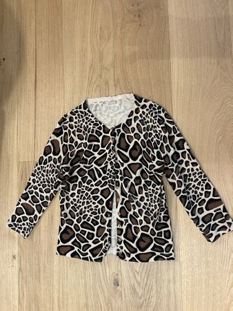 Cardigan motif Girafe, looke, coton, taille M