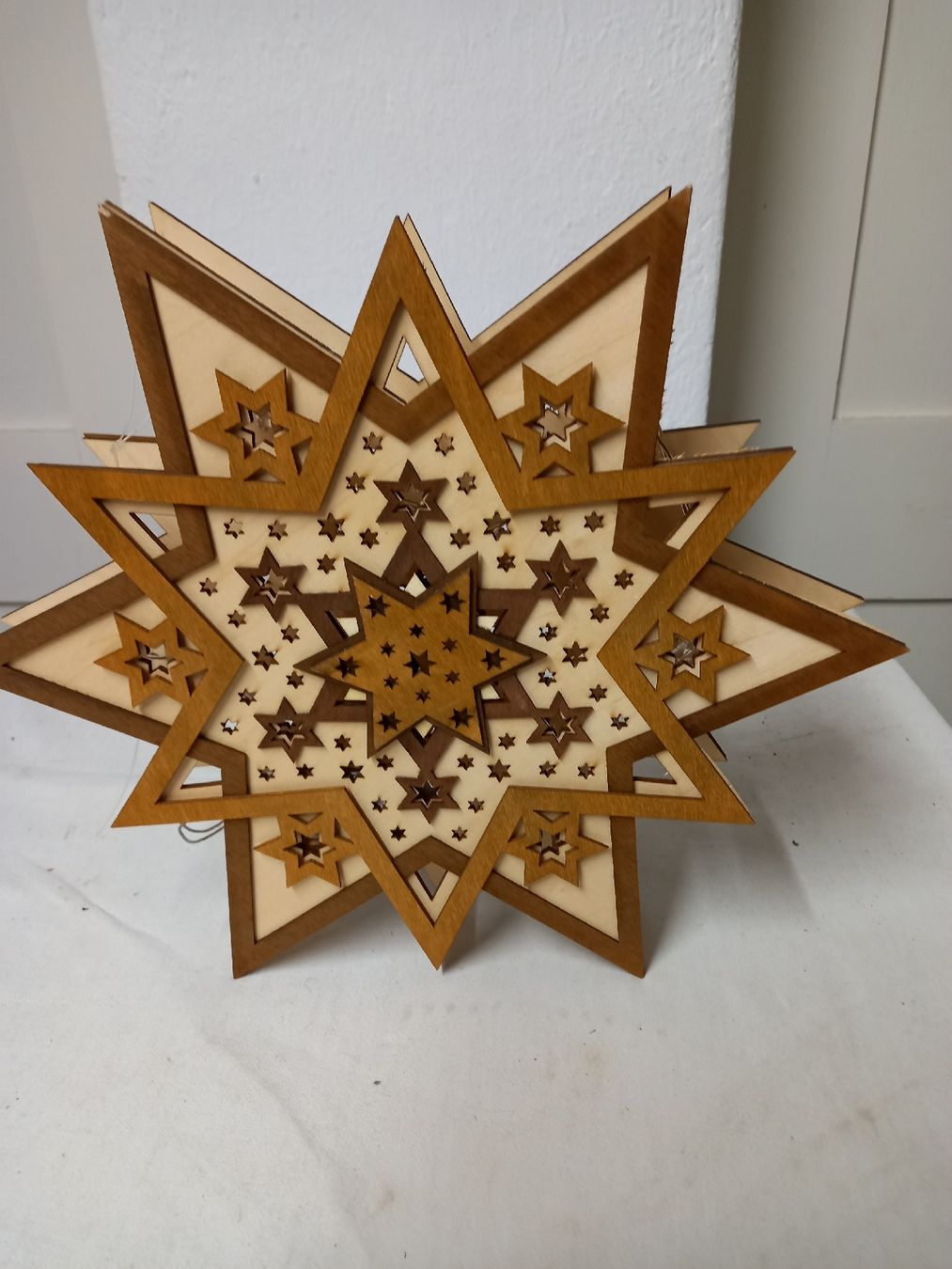 Tutte le decorazioni: Weihnachtsstern aus Holz – Usato da Seon venduto da Zack_16 2