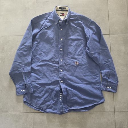 Tommy Hilfiger Shirt Blue Cotton Size M used