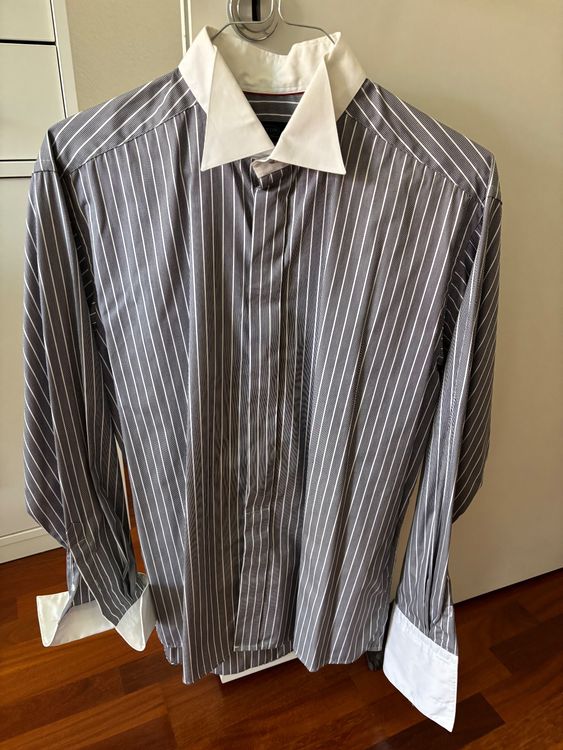 Chemise Blanche Jean-Paul Gaultier - Taille L - Coton - Vintage 2000s - Très Bon État