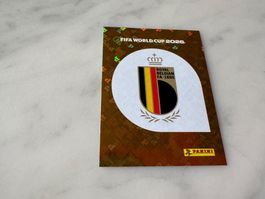 Panini Fifa Fussball Sticker WM 2026 Belgien Wappen BEL 1
