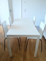 Ikea Tisch mit vier Stühlen
