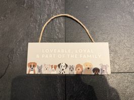 Deko zum Aufhängen Hunde