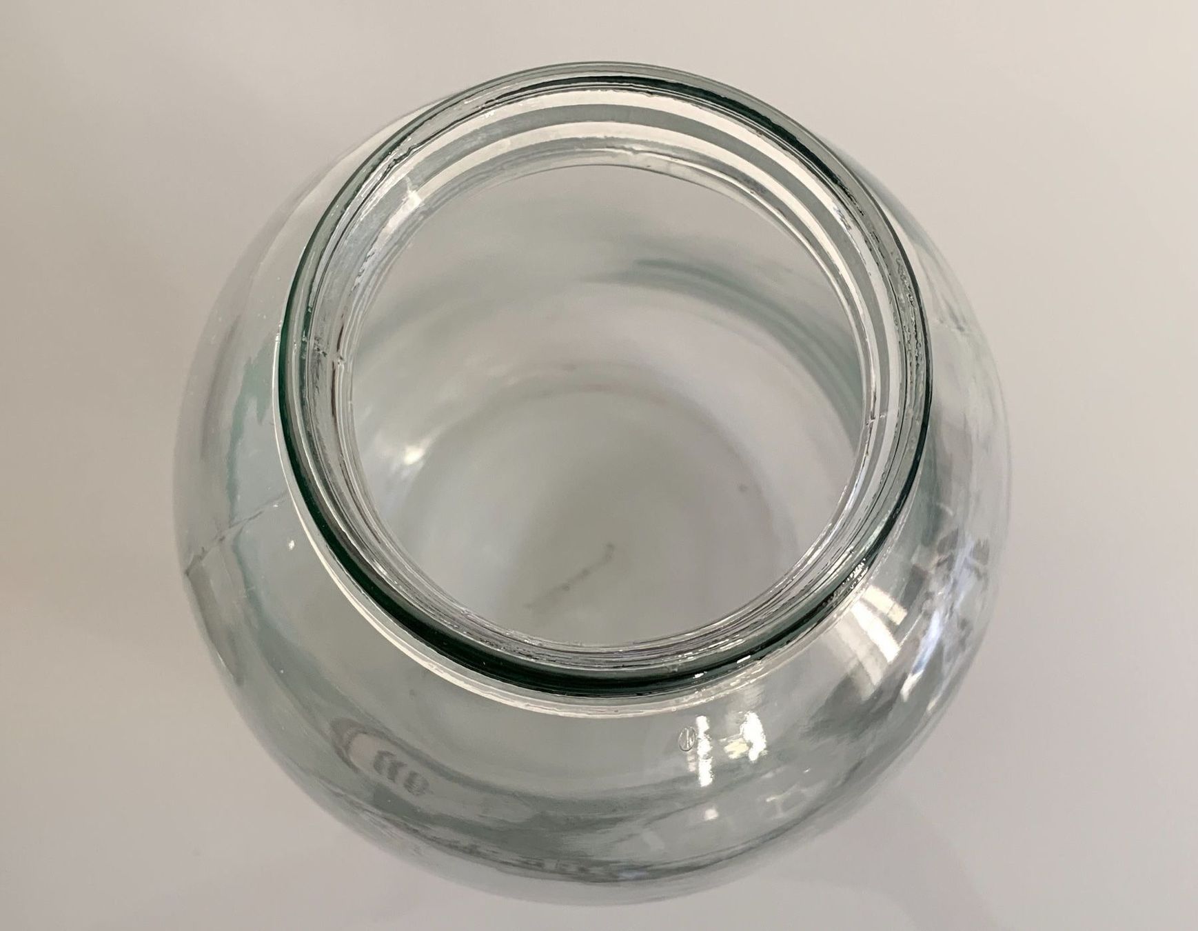 Gläser: Grosses Shabby Chic Glasgefäss / Dose – Gebraucht aus Bern von Fraeuleinhonig 3