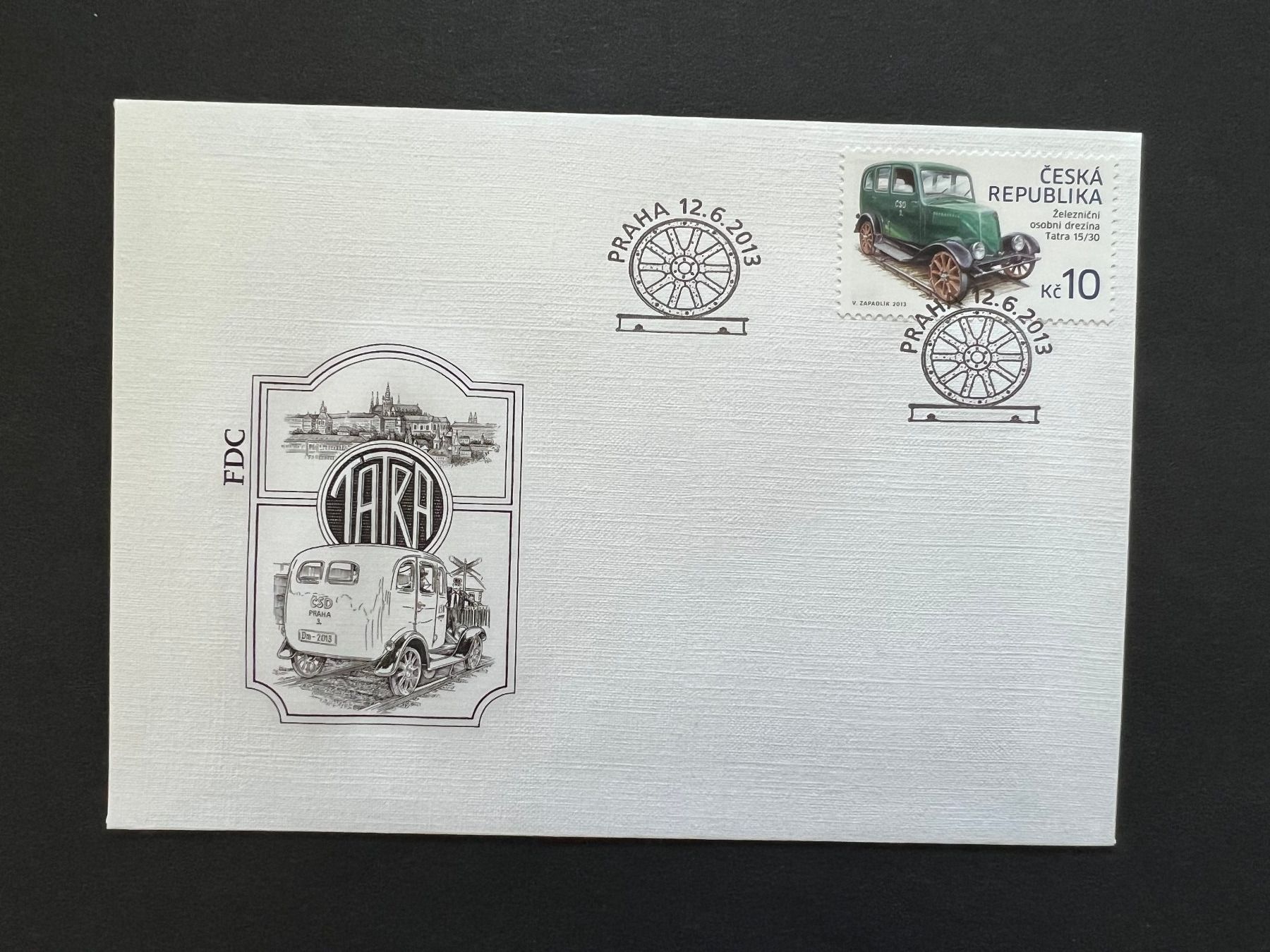 Tutti i francobolli: Prag  Erstagsbrief Oltimer 2013  (B493) – Nuovo (secondo la descrizione) da Hinwil venduto da Sidi4